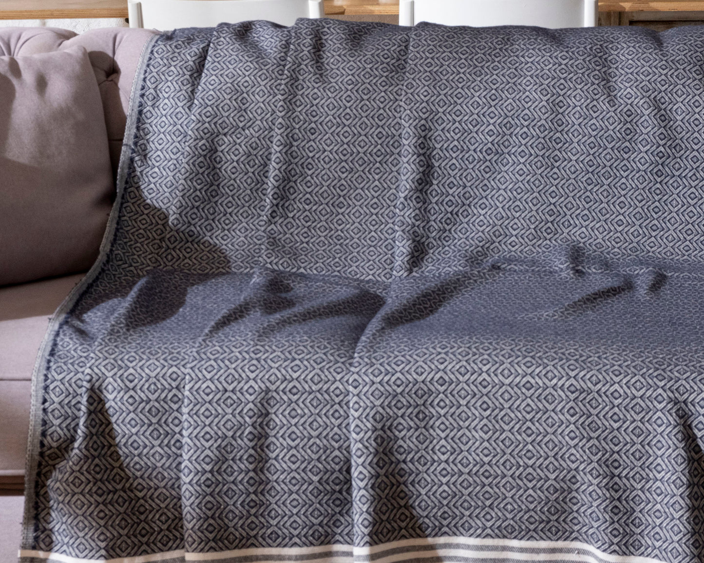 Diamond Sofa Cover Blanket
